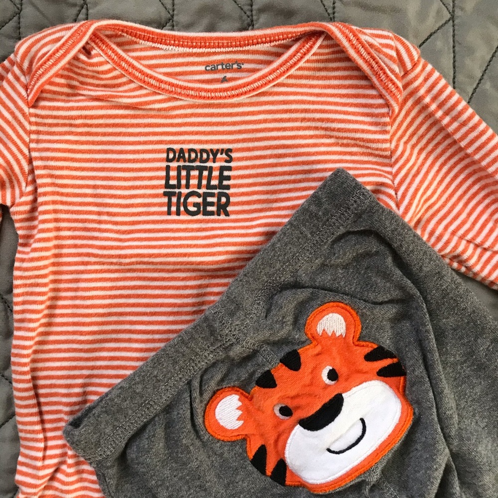 Daddy’s Little Tiger Set